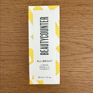Beautycounter All Bright C Serum - Vibrant Yellow Accents
